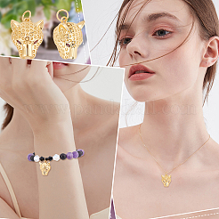 Подвески из кубического циркония с покрытием из латуни&nbsp;ZIRC-BBC0001-35