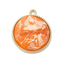 Подвески из смоляных ракушек&nbsp;RESI-D054-02LG-04