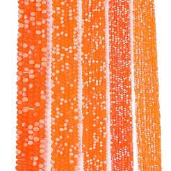 Прозрачные стеклянные бусины&nbsp;LS-EGLA-A044-T3mm-MB25