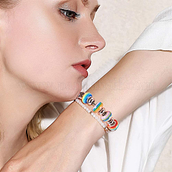 Латунные бусины&nbsp;KK-PH0035-75-WH