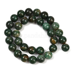 Природные африканские нефритовые бусы пряди G-F792-C07-02