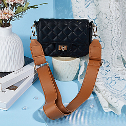 Регулируемые ремни для сумок из искусственной кожи с застежками из цинкового сплава&nbsp;FIND-WH0126-837C