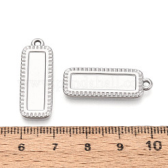 Оправы для подвесок из нержавеющей стали 304 в виде кабошонов&nbsp;STAS-N108-65P