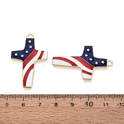Подвески из сплава с эмалью ко дню независимости&nbsp;ENAM-T021-77A-G