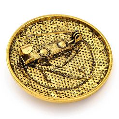 Брошь-булавка из сплава и пластика «глаз ра»&nbsp;JEWB-Z031-08AG