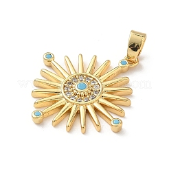 Латунные микро проложить кубического циркония подвески&nbsp;LS-KK-F905-18G-03