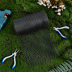 Сетка от падений из полиэтиленовой пластиковой сетки&nbsp;DIY-WH0671-157B-01