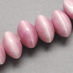 Фарфоровые бусины ручной работы PORC-Q173-15x10mm-15