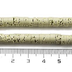 Нити бусин из натурального лавового камня&nbsp;G-K375-G03-01