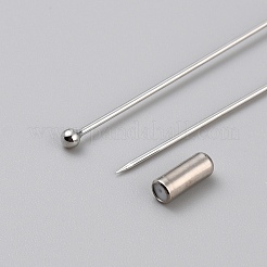 Фурнитура латунная для броши&nbsp;KK-WH0062-180P