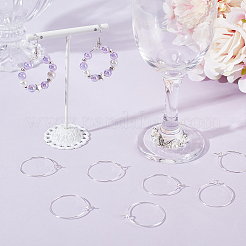 100 шт. 316 хирургическая нержавеющая сталь винные бокалы кольца подвески&nbsp;STAS-BBC0005-97B