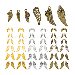 108шт 18 стиля подвески из сплава в тибетском стиле TIBEP-PH0001-82