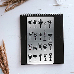 4шт 4 трафарета для резки из нержавеющей стали 304 DIY-BC0003-60