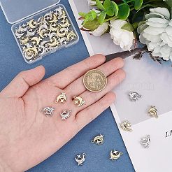 40шт 2 цвета подвески из сплава с покрытием стойки FIND-FH0004-51