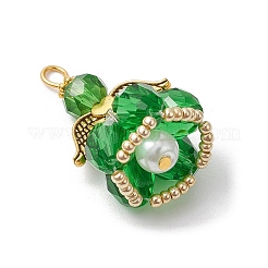 Граненые подвески стекла&nbsp;PALLOY-MZ00582-09