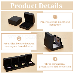 Бумажная подарочная коробка CON-WH0089-90B