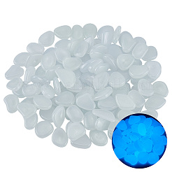 1 набор смоляных светящихся в темноте камешков&nbsp;DJEW-CN0001-40C