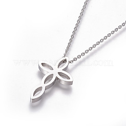 Не тускнеющие подвески из нержавеющей стали 304&nbsp;NJEW-F264-04P