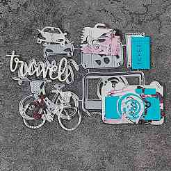 Углеродистая сталь разрезает трафареты&nbsp;LS-DIY-P076-61