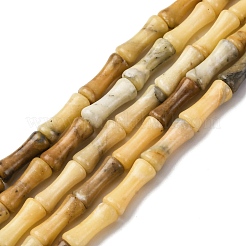 Природные желтые опал бусины пряди G-L624-G10-12x5mm