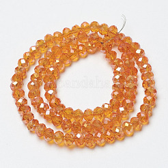 Гальванизируйте прозрачное стекло бисер нитей&nbsp;EGLA-A034-T6mm-H12