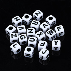 Непрозрачные акриловые бусины&nbsp;SACR-S273-35D-01