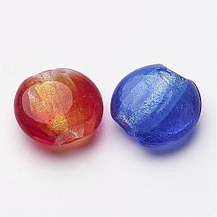 Стеклянные бусины X-SLF20MMY-1