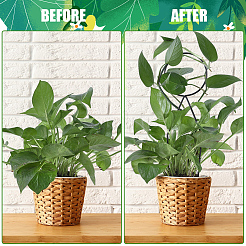 4 шт. 4 стиля железных опор для цветочных растений&nbsp;FIND-CN0001-62C