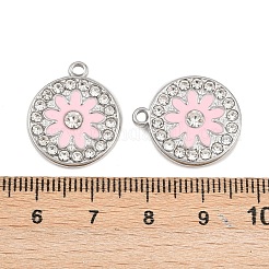 Нержавеющая сталь 304 с подвесками из эмали и страз&nbsp;STAS-Z166-12P