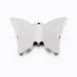 Подвеска из нержавеющей стали 304 с эмалью и стразами STAS-E421-019P