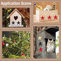 30 шт. 3 цвета железные подвески IFIN-GF0001-47B