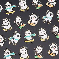 20 шт. 5 стильные подвески из эмалированного сплава с покрытием&nbsp;ENAM-NB0001-87