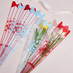 200 шт. 2-цветные подарочные пакеты из биаксиально-ориентированного полипропилена (БОПП) ABAG-FH0001-04