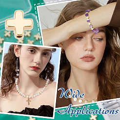 40 шт. Латунные бусины&nbsp;KK-ME0001-17G