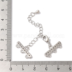 Латунный удлинитель цепи из циркония&nbsp;LS-KK-L216-004B-P