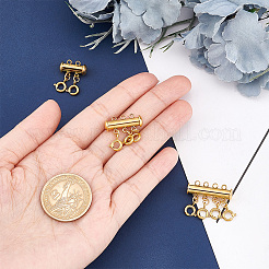 3 шт. 3 стиля застежки-слайдеры из нержавеющей стали 304 STAS-UN0042-03B