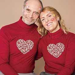 Самоклеящийся трафарет для шелкографии DIY-WH0337-045