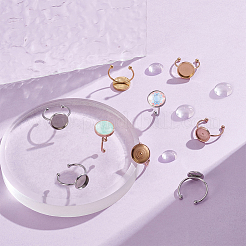 18 шт. 6 стиля фурнитуры для открытых манжет из нержавеющей стали 304 STAS-UN0042-76