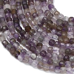 Природный аметист нитей бисера&nbsp;G-C262-C08-3mm
