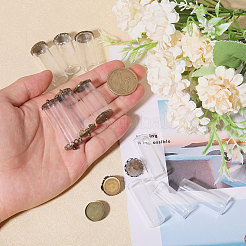 12 комплект 3 стилей стеклянных подвесок с латунными соединителями&nbsp;FIND-CA0009-38