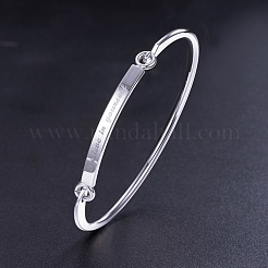 Модный латунный браслет с гравировкой&nbsp;JB247B