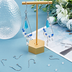 240 шт. 4 крючка для сережек из хирургической нержавеющей стали 316 STAS-NB0001-22