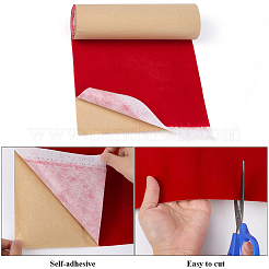 1шт флокированная ткань самоклеящаяся ткань&nbsp;DIY-CY0001-88E