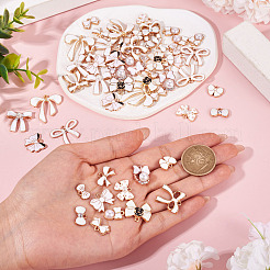 60шт 15 стиля подвески из сплава с эмалью&nbsp;ENAM-TA0003-10