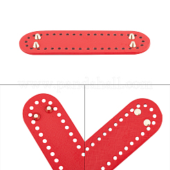 Овальная длинная нижняя часть сумки из искусственной кожи&nbsp;FIND-PH0016-003E