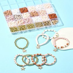 Наборы для изготовления украшений в стиле бохо своими руками из полимерной глины&nbsp;DIY-FS0007-75