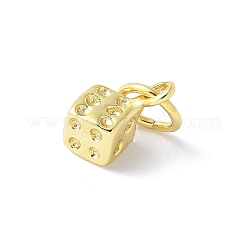 925 подвеска в виде игральных костей из стерлингового серебра STER-M093-02G