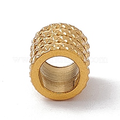 Шевронный узор 304 нержавеющая сталь европейские бусины STAS-E179-07G-01