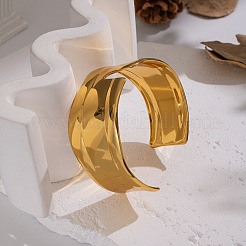 Увеличенные открытые браслеты-манжеты из нержавеющей стали 304 JN8836