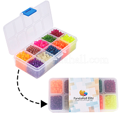 Прозрачные стеклянные бусины GLAA-PH0007-77